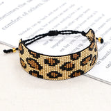 Leopard Print Bohemia Beaded Bracelet