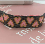 Rice Ball Bracelet Retro Heart Beaded Bohemia Bracelet