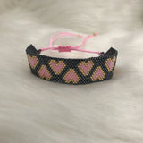 Rice Ball Bracelet Retro Heart Beaded Bohemia Bracelet