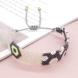 Boho Hand Woven Rice Ball Bracelet - Unisex Beaded