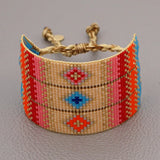 Rice Ball Bracelet Simplicity Pattern Blocking Bohemia Style