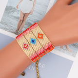 Rice Ball Bracelet Simplicity Pattern Blocking Bohemia Style