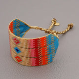 Rice Ball Bracelet Simplicity Pattern Blocking Bohemia Style