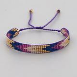 Retro Splicing Bohemia Adjustable Beaded Bracelet