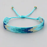 Retro Splicing Bohemia Adjustable Beaded Bracelet