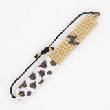 Rice Bead Bracelet Leopard Print Bohemia Adjustable Bracelet
