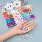 Rice Bead Soft Pottery Acrylic Bead Combo DIY Necklace Bracelet