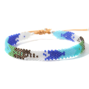 Rice Bead Anklets Hand Weaving Bohemia Bracelet