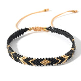 Rice Bead Anklets Hand Weaving Bohemia Simplicity Beaded Anklet