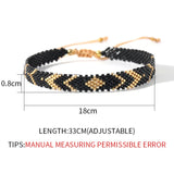 Rice Bead Anklets Hand Weaving Bohemia Simplicity Beaded Anklet