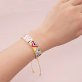 Rice Bead Bracelet Geometric Minimalist Bohemian Personalized