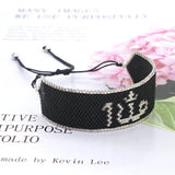 Rice Bead Bracelet Hand Knitting Pattern Vintage Bohemian Beaded