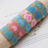 Rice Bead Bracelet Hand Woven Love Pattern Adjustable Bohemian Unisex