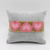 Rice Bead Bracelet Hand Woven Love Pattern Adjustable Bohemian Unisex