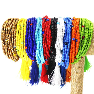 Bohemia Rice Bead Bracelet - Adjustable Multilayer Unisex