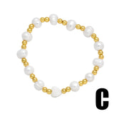Bohemia Rice Bead Bracelet Handwoven Adjustable Retro Pearl Tidal Current