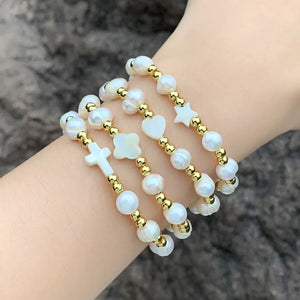 Bohemia Rice Bead Bracelet Handwoven Adjustable Retro Pearl Tidal Current