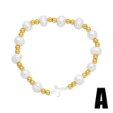Bohemia Rice Bead Bracelet Handwoven Adjustable Retro Pearl Tidal Current