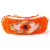 Rice Bead Bracelet Devil's Eye Hand Woven Bohemia Unisex Beaded Bracelet
