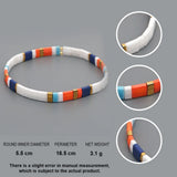 Vintage Stretch Hand Knitting Beaded Bracelet