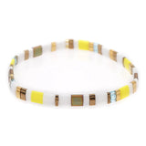 Vintage Stretch Hand Knitting Beaded Bracelet
