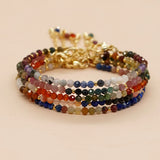 Rice Bead Bracelet Adjustable Hand-Woven Bohemian Unisex