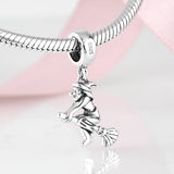 Magical Witch 925 Silver Pendant DIY Jewelry Making