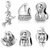 Magical Witch 925 Silver Pendant DIY Jewelry Making