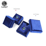 Square Jewelry Box for Couples Rings