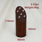 Beech Wooden Display- Nipple Belly Nose Hoop Ring Jewelry