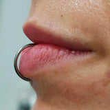 Hypoallergenic Titanium Septum Hoop Nose Ring