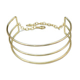 Metal Torques Statement Jewelry Punk Alloy Choker Necklace