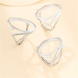 Adjustable 925 Silver Ring Base for 10x20mm Cabochons