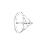 Adjustable 925 Silver Ring Base for 10x20mm Cabochons