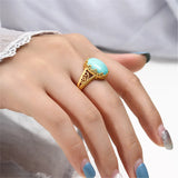 925 Silver Adjustable Ring Base for 12x15mm Oval Cabochons