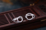 925 Silver Ring Base Adjustable Ring Setting R667B