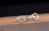 925 Silver Ring Base Adjustable Ring Setting R667B