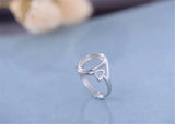 925 Silver Ring Base Adjustable Ring Setting R618B
