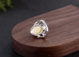 Adjustable Sterling Silver Ring Base Plated 925 Silver Ring Setting
