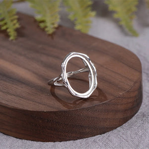 925 Silver Ring Base Adjustable Ring Setting R953B