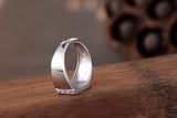 Adjustable Sterling Silver Ring Setting R786B