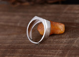 925 Silver Adjustable Ring Setting Blank R789B