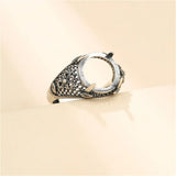 Adjustable Ring Base Thai Silver SR0132