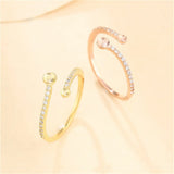 Adjustable Ring Base for 2mm-4mm Beads or Pearls Plated 925 Silver SR0116