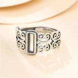 Thai Sterling Silver Ring Base for Saddle Cabochons, Adjustable Ring Setting