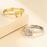 Adjustable 925 Silver Ring Setting for 6mm-8mm Beads or Pearls