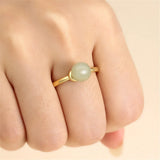 Adjustable 925 Silver Ring Setting for 6mm-8mm Beads or Pearls