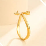925 Silver Adjustable Ring Base for 6mm-8mm Round Beads or Pearls