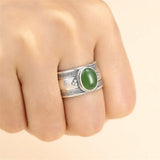 Antique Style Ring Setting Thai Silver Adjustable Ring Base SR0403