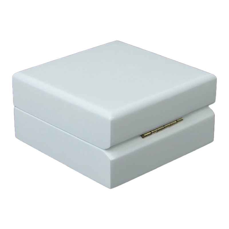 Ring Box Couple Wedding Organizer Storage Display Holding Jewelry Case